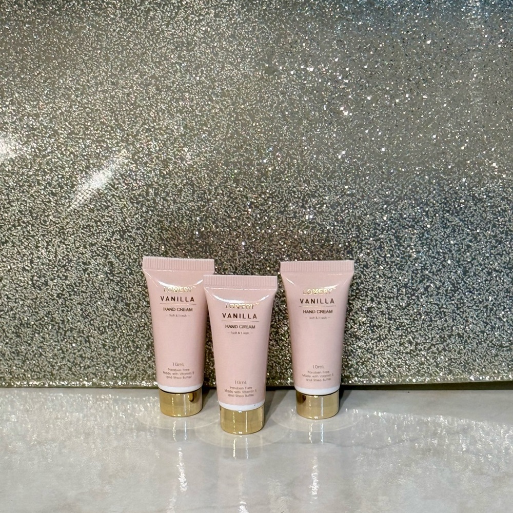 5 for $25 item 🌺 Mini Lovery Vanilla Hand Cream x3